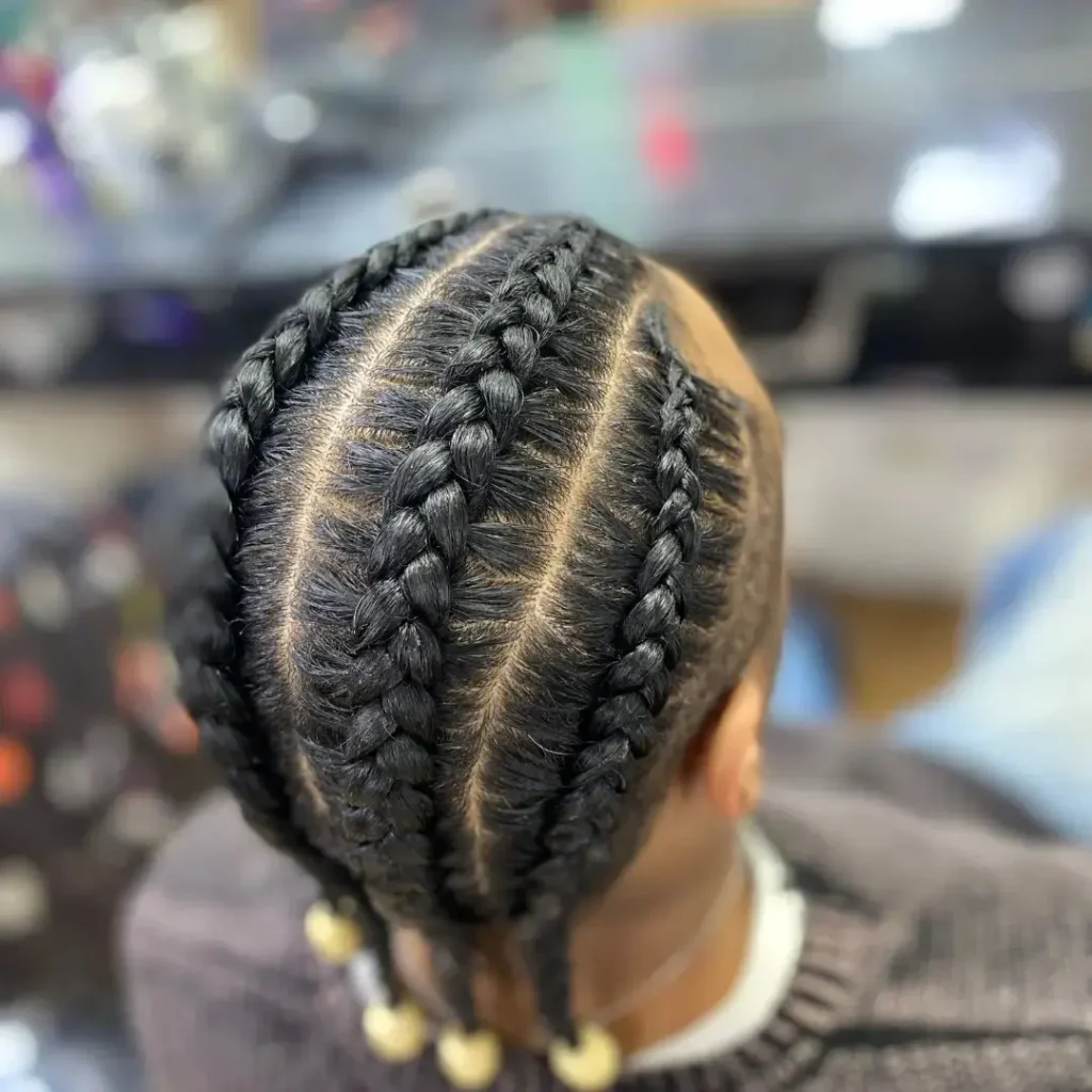Men's afro hair styling at Afro Hair Trends, Stratford London